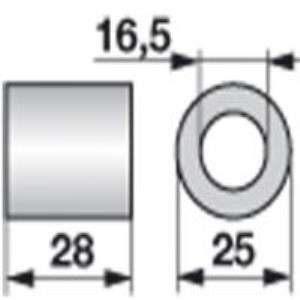 Büchse zu Mulcher Innendurchmesser 16,5 mm